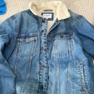 Good fellow and Co Sherpa lined Jean jacket